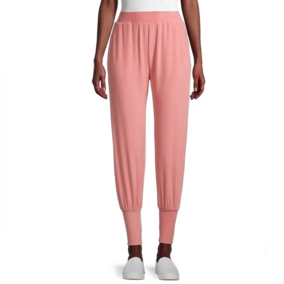 Walter Baker Elasticized-Waist Joggers In Antique Rose - Picture 3 of 8